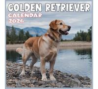 Golden Retriever Calendar 2026: 12 Months of Dogs from Jan 2026 to Dec 2026|Great Gift For Organizing & Planning, US Holidays