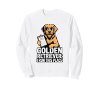 Golden Retriever Corro Este Lugar Sudadera