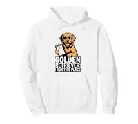 Golden Retriever Corro Este Lugar Sudadera con Capucha