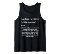 Golden Retriever Dog Definition Cute Puppy Golden Retrievers Camiseta sin Mangas