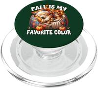 Golden Retriever Dog For Women Men Fall Is My Favorite Color PopSockets PopGrip para MagSafe