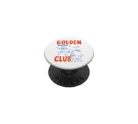 Golden Retriever Dog Mom Club Día de la Madre Mujeres PopSockets PopGrip Adhesivo