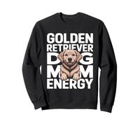 Golden Retriever Dog Mom Energy Sudadera