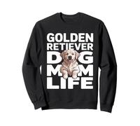 Golden Retriever Dog Mom Life Sudadera