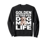 Golden Retriever Dog Mom Life Sudadera