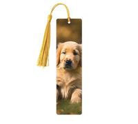 Golden Retriever Dog Puppies Petswooden - Juego de marcapáginas para leer, 5 piezas, bonitos clips para marcas de libros, regalos para amantes