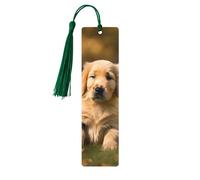 Golden Retriever Dog Puppies Petswooden - Juego de marcapáginas para leer, 5 piezas, bonitos clips para marcas de libros, regalos para amantes