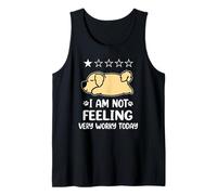 Golden Retriever Dog Sleep I Am Not Feeling Puppy Dogs Camiseta sin Mangas
