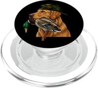 Golden Retriever Duck Hunting Dog Lover PopSockets PopGrip para MagSafe