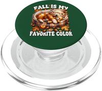 Golden Retriever Fall Puppy Mom Fall Is My Favorite Color PopSockets PopGrip para MagSafe