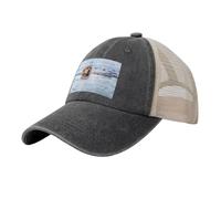 Golden Retriever Flotante Perros Mascotas Labrador, Sombreros clásicos para papá, Gorras de Camionero Ajustables, Gorra de béisbol de Malla de Vaquero