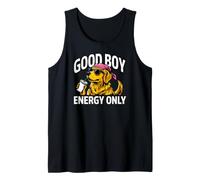 Golden Retriever Good Boy Energy Only Dog Camiseta sin Mangas