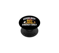 Golden Retriever Good Boy Energy Only Dog PopSockets PopGrip Adhesivo