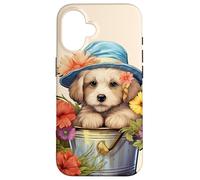 Golden Retriever Graphic For Spring and Women Cute Dog Lover Carcasa para iPhone 16
