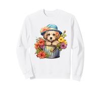 Golden Retriever Graphic For Spring and Women Cute Dog Lover Sudadera