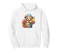Golden Retriever Graphic For Spring and Women Cute Dog Lover Sudadera con Capucha