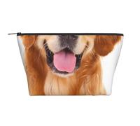 Golden Retriever Impreso, Bolsa de artículos de tocador Bolsa de Maquillaje Bolsa de cosméticos Bolsa de artículos de tocador de Viaje portátil