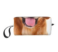 Golden Retriever Impreso, Bolsa de Maquillaje Bolsa de cosméticos Bolsa de artículos de tocador de Viaje portátil Bolsa de Maquillaje