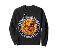 Golden Retriever Lógica Si Estoy Aquí Es Una Fiesta Sudadera