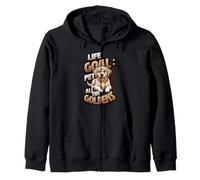 Golden Retriever Lover Life Goal Pet All The Goldens Dog Sudadera con Capucha
