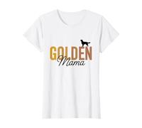 Golden Retriever Mama Dog Owner Women Pet Lover Camiseta