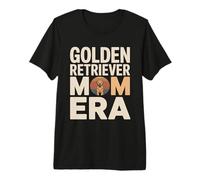 Golden Retriever Mom Era Perro Amante Camiseta Premium