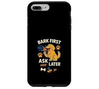 Golden Retriever Novio Lindo Leal Amor Meme Energía Carcasa para iPhone 7 Plus/8 Plus