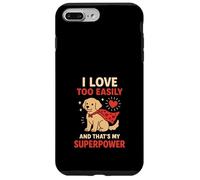 Golden Retriever Novio Lindo Leal Amor Meme Energía Carcasa para iPhone 7 Plus/8 Plus