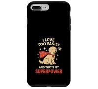 Golden Retriever Novio Lindo Leal Amor Meme Energía Carcasa para iPhone 7 Plus/8 Plus