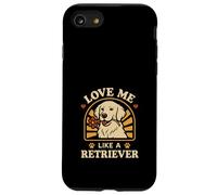 Golden Retriever Novio Lindo Leal Amor Meme Energía Carcasa para iPhone SE (2020) / 7 / 8