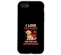 Golden Retriever Novio Lindo Leal Amor Meme Energía Carcasa para iPhone SE (2020) / 7 / 8