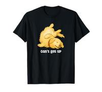 Golden Retriever perro dorado Can't get up lindo interruptor de motivación Acuarela divertida amante de los perros Camiseta