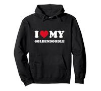 Golden Retriever Poodle Mix I Love My Goldendoodle Sudadera con Capucha