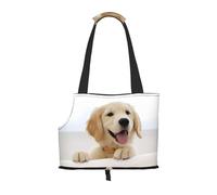 Golden Retriever Puppies - Bolsa de hombro para mascotas, ligera, transpirable, 26 x 34 cm, juego de viaje para mascotas de fin de semana