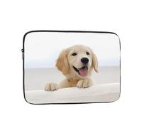 Golden Retriever Puppies - Bolsa para computadora de 43.2 cm, bolsa de almacenamiento portátil para computadora, adecuada para viajes de negocios y desplazamientos