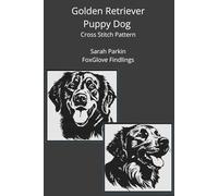 Golden Retriever Puppy Dog Cross Stitch Pattern