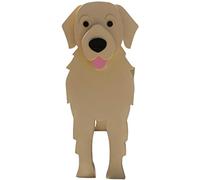 Golden Retriever Puppy Dog Planter Pots-Animal Shaped Cartoon Planter Cute Dog Flower Pots for Garden Flower Cactus Air Plants Office Home Decor Gift