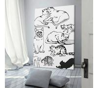 Golden Retriever Puzle de Perros Perros Perros Historia 100% Cartón Reciclado Puzzle para Niños y Adultos, Regalo del Día del Padre, 1000 Piezas (75 x 50 cm)