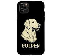 Golden Retriever tiene un cachorro de perro leal de mente dorada Carcasa para iPhone 11 Pro Max