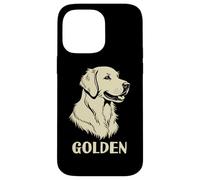 Golden Retriever tiene un cachorro de perro leal de mente dorada Carcasa para iPhone 14 Pro Max