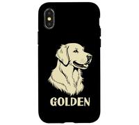 Golden Retriever tiene un cachorro de perro leal de mente dorada Carcasa para iPhone X/XS
