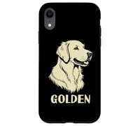 Golden Retriever tiene un cachorro de perro leal de mente dorada Carcasa para iPhone XR