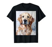 Golden Retriever Vet Tech Entrenador de perros veterinario perro mamá Camiseta