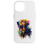 Golden Retriever Vet Tech Entrenador de perros veterinario perro mamá Carcasa para iPhone 14