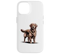 Golden Retriever Vet Tech Entrenador de perros veterinario perro mamá Carcasa para iPhone 14