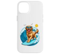 Golden Retriever Vet Tech Entrenador de perros veterinario perro mamá Carcasa para iPhone 14 Plus