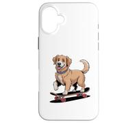 Golden Retriever Vet Tech Entrenador de perros veterinario perro mamá Carcasa para iPhone 16 Plus