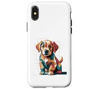 Golden Retriever Vet Tech Entrenador de perros veterinario perro mamá Carcasa para iPhone X/XS