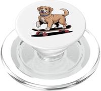 Golden Retriever Vet Tech Entrenador de perros veterinario perro mamá PopSockets PopGrip para MagSafe