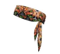 Golden Roast - Diadema deportiva absorbente y elástica para correr, actividades al aire libre